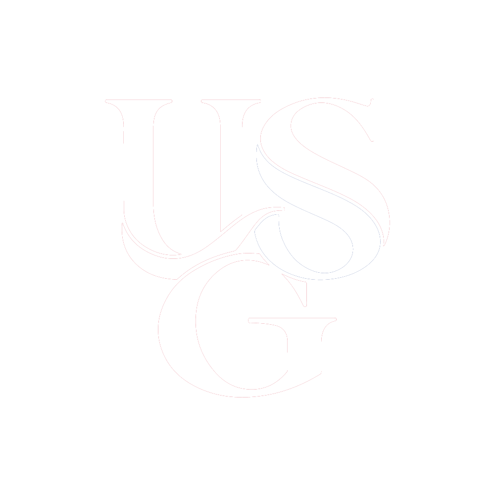 USG-UK white monogram